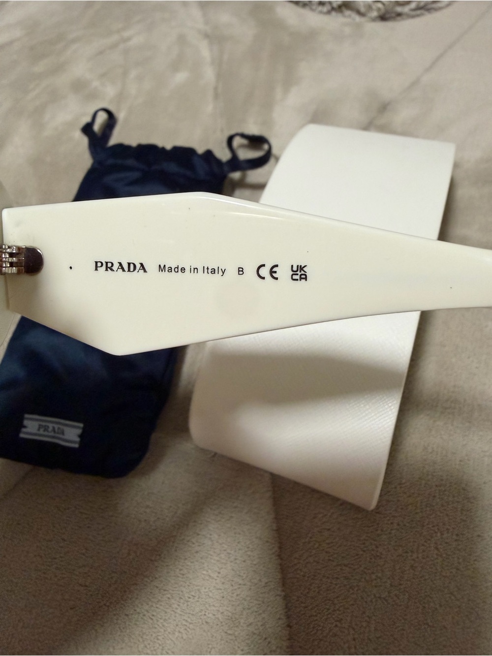 Prada White Sunglasses - Picture 4 of 16